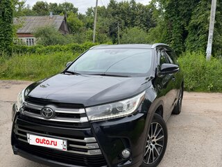2018 Toyota Highlander III (XU50) Рестайлинг, чёрный, 2450000 рублей, вид 2