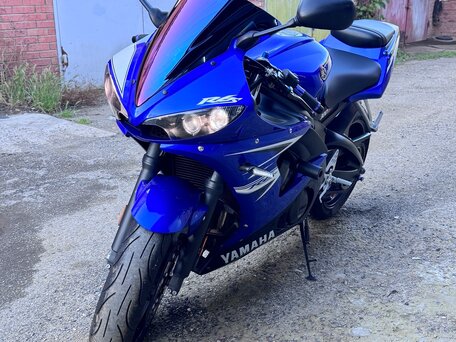 2008 Yamaha YZF-R6, синий, 700000 рублей, вид 1