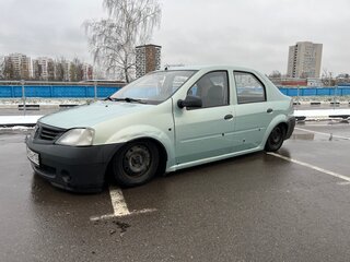 2007 Renault Logan I, зелёный, 320000 рублей, вид 1