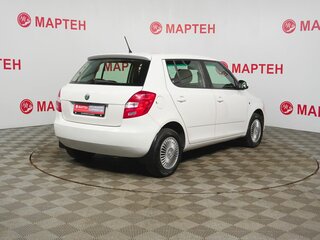 2012 Skoda Fabia II Рестайлинг, белый, 737000 рублей, вид 5