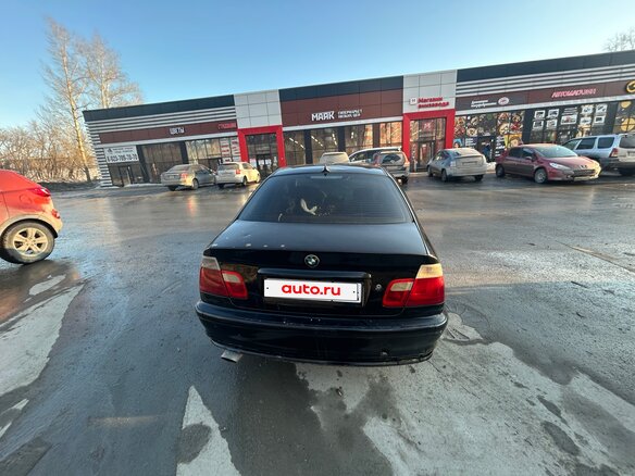 1998 BMW 3 серии 318i IV (E46), чёрный, 360000 рублей - вид 5