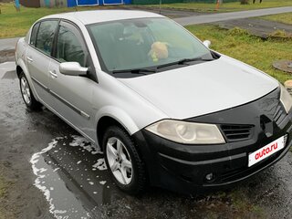 2006 Renault Megane II Рестайлинг, серый, 325000 рублей, вид 2
