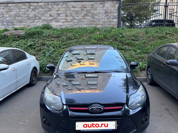 2012 Ford Focus III, чёрный, 950000 рублей - вид 1