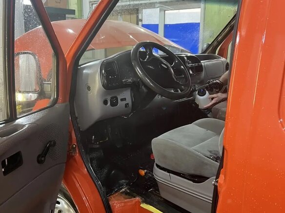 1996 Ford Transit, оранжевый, 450000 рублей - вид 14