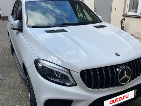 2018 Mercedes-Benz GLE 400 9G-Tronic I (W166), белый, 3950000 рублей, вид 1