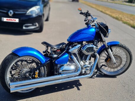 2004 Yamaha XV 1600 Road Star, голубой, 920000 рублей, вид 5