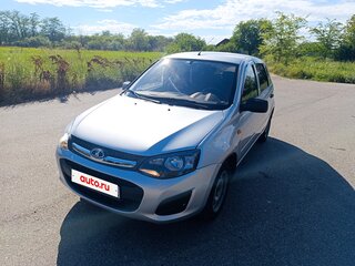 2014 Lada (ВАЗ) Kalina II, серый, 590000 рублей, вид 1