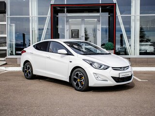 2014 Hyundai Elantra V (MD) Рестайлинг, белый, 770000 рублей, вид 5
