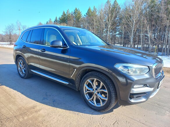 2018 BMW X3 20d xDrive III (G01), синий, 2715000 рублей - вид 2
