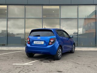 2012 Chevrolet Aveo II, синий, 536000 рублей, вид 4