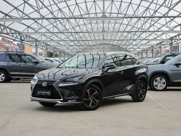 2021 Lexus NX 200 I Рестайлинг, чёрный, 3800000 рублей