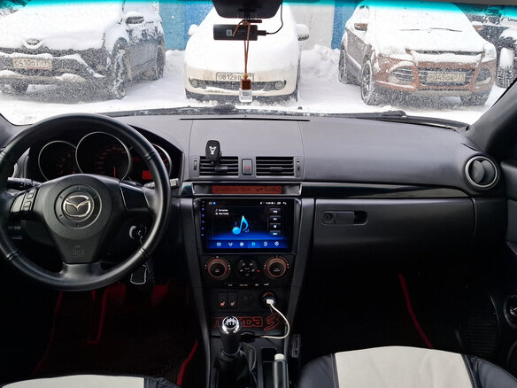 2006 Mazda 3 I (BK), белый, 300000 рублей - вид 8