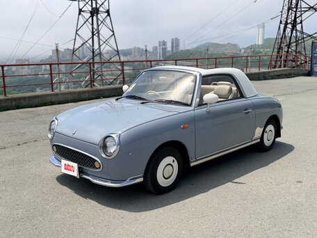 1991 Nissan Figaro, синий, 1650000 рублей, вид 1