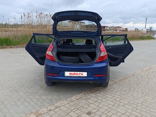 2016 Hyundai Solaris I Рестайлинг, синий, 1050000 рублей, вид 2