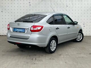 2016 Lada (ВАЗ) Granta I, серебристый, 639000 рублей, вид 5