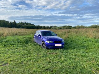 2007 BMW 1 серии 120i I (E81/E82/E87/E88) Рестайлинг, синий, 670000 рублей, вид 1
