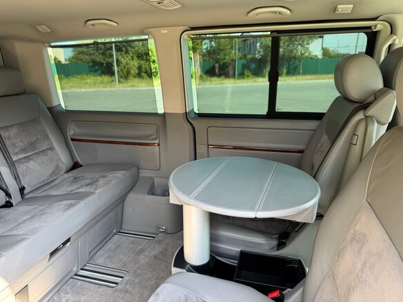 2006 Volkswagen Multivan T5, чёрный, 3550000 рублей - вид 16