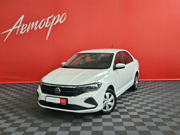 2021 Volkswagen Polo VI, белый, 1395000 рублей