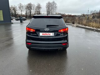 2013 Hyundai Santa Fe III, чёрный, 1550000 рублей, вид 4