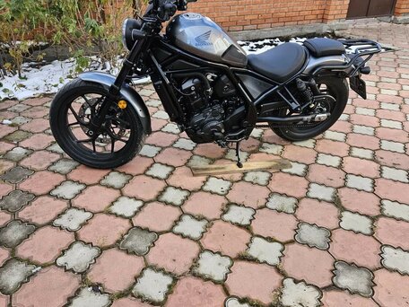 2021 Honda CMX 1100 Rebel, серый, 1180000 рублей, вид 2