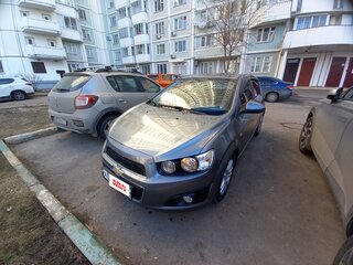2013 Chevrolet Aveo II, серый, 820000 рублей, вид 1