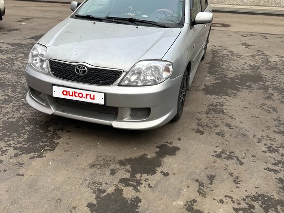 2004 Toyota Corolla IX (E120, E130), серебристый