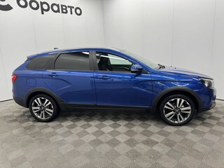 2021 Lada (ВАЗ) Vesta SW Cross I, синий, 1130000 рублей, вид 4