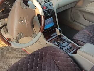 2001 Mercedes-Benz E-Класс 280 II (W210, S210) Рестайлинг, чёрный, 380000 рублей, вид 5