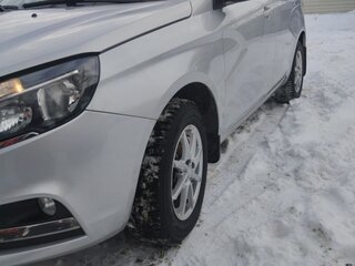 2021 Lada (ВАЗ) Vesta I, серебристый, 1050000 рублей, вид 2
