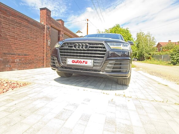 2018 Audi Q7 II (4M), чёрный, 4500000 рублей - вид 2
