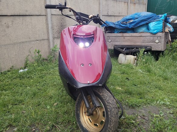 2004 Honda Dio, красный, 17000 рублей - вид 2