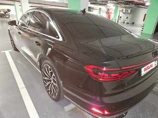 2018 Audi A8 Long 55 TFSI IV (D5), чёрный, 4500000 рублей, вид 2
