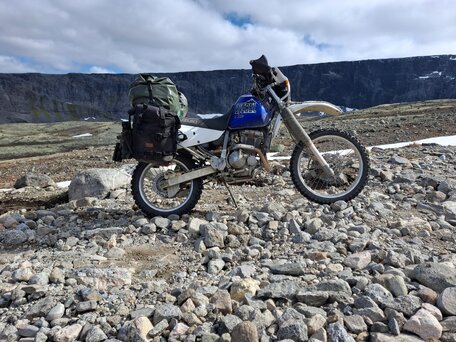 2001 Suzuki Djebel 250, синий, 220000 рублей, вид 4