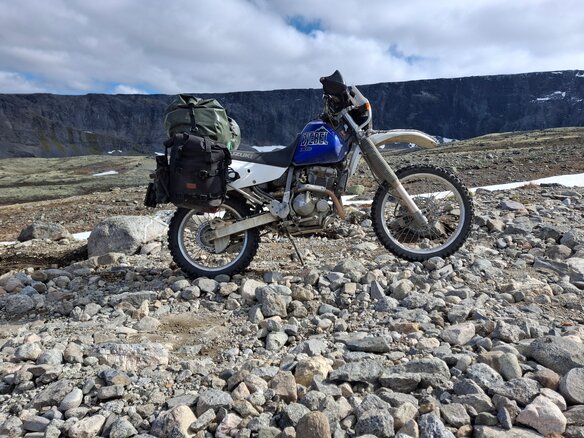 2001 Suzuki Djebel 250, синий, 220000 рублей - вид 3