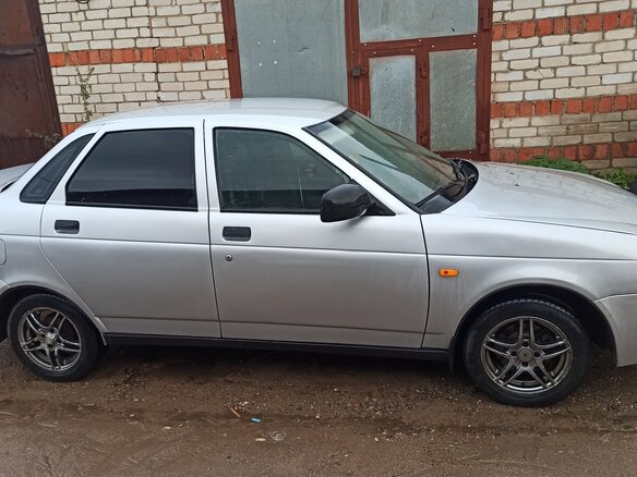 2010 Lada (ВАЗ) Priora I, серый, 250000 рублей - вид 5