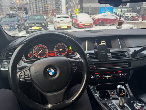 2016 BMW 5 серии 520d VI (F10/F11/F07) Рестайлинг, белый, 2650000 рублей - вид 8