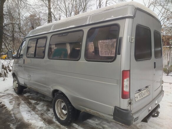 2011 ГАЗ ГАЗель (3221), серебристый, 580000 рублей - вид 2