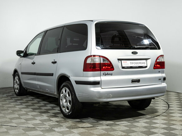 2002 Ford Galaxy I Рестайлинг, серебристый - вид 7