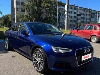 2019 Audi A4 V (B9), синий, 2670000 рублей, вид 3
