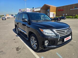 2013 Lexus LX 570 III Рестайлинг, чёрный, 3699000 рублей, вид 3