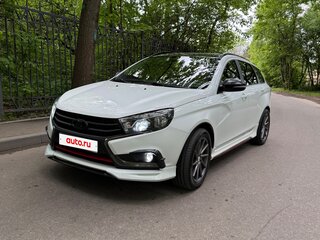 2019 Lada (ВАЗ) Vesta SW I, белый, 1650000 рублей, вид 5