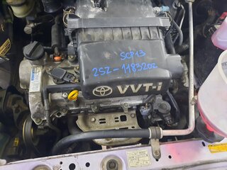 2003 Toyota Vitz I (P10), фиолетовый, 380000 рублей, вид 5