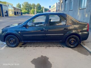 2009 Renault Logan I, серый, 390000 рублей, вид 4