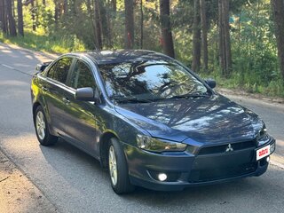 2008 Mitsubishi Lancer X, синий, 865000 рублей, вид 2