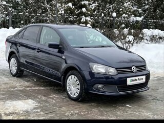 2011 Volkswagen Polo V, синий, 590000 рублей, вид 1