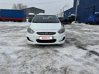 2012 Hyundai Solaris I, белый, 790000 рублей, вид 1