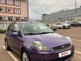 2007 Ford Fiesta Mk5, фиолетовый, 405000 рублей, вид 2