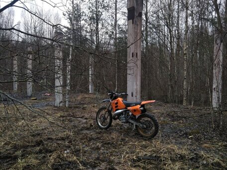 1989 KTM 125 SX, оранжевый, 140000 рублей, вид 1