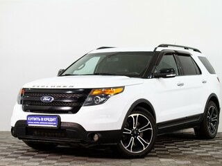 2014 Ford Explorer Sport V, белый, 1759000 рублей, вид 3