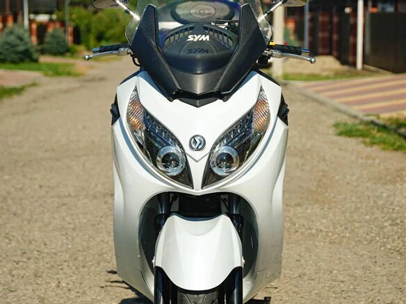 2013 Sym Maxsym 400, белый, 445000 рублей - вид 4